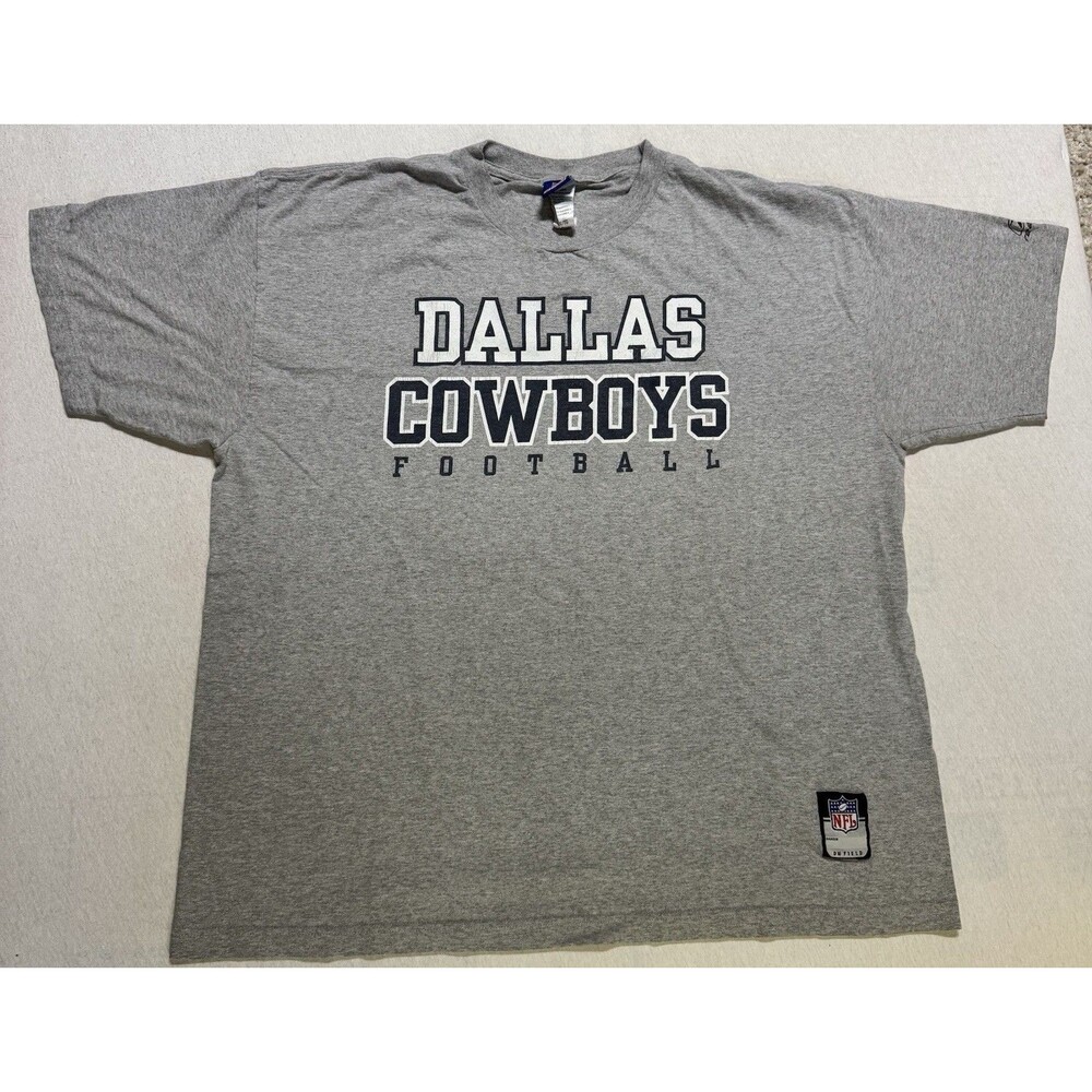 Reebok Dallas Cowboys T-Shirt XL 90s Y2K NFL On Field Graphic Tee Logo Vintage